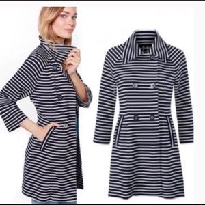 Cabi Small Maritime Nautical Navy White Stripes
